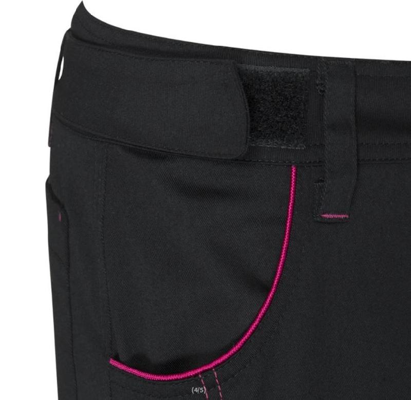 Pantalon de travail pro Femme - Noir - Taille 44 - Entrejambe 88 cm - Référence 980054_1