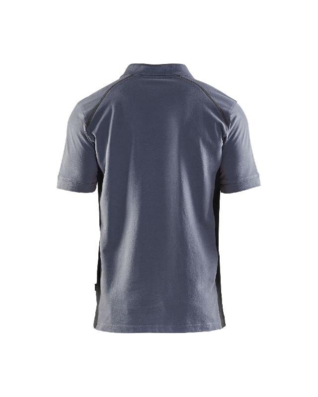 Polo 3324 piqué peinture industrie - Blaklader - col côtelé, coutures renforcées, 60% coton 40% polyester_1