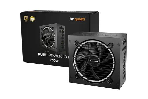 Pure Power 13 M 750 W | Alimentation ATX 3.1, semi-passive, 80 Plus Gold_1