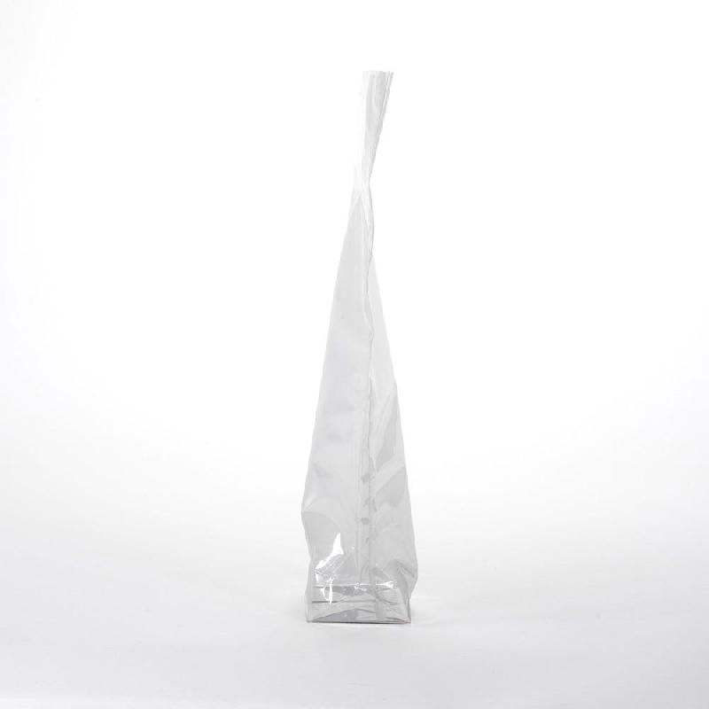 Sachet transparent avec fond en polypropylène 14x30,5cm - par 100_1