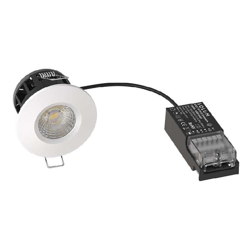 Spot encastré 10W CANIS, 750-850Lm, dimmable, CCT face avant 2700K/3000K/4000K - S0081090D - SOLUM_1