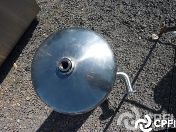 Bac de lancement fermé - 130 L - 1340 mm HT - 450 mm Diam - 33 kg - BNC085_1