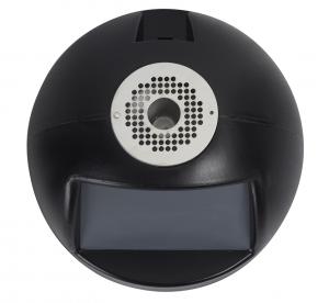 Cendrier corbeille avec couvercle à trappe - 52L - Polyéthylène et cendrier inox AISI 304 - Réf : 8057428_1