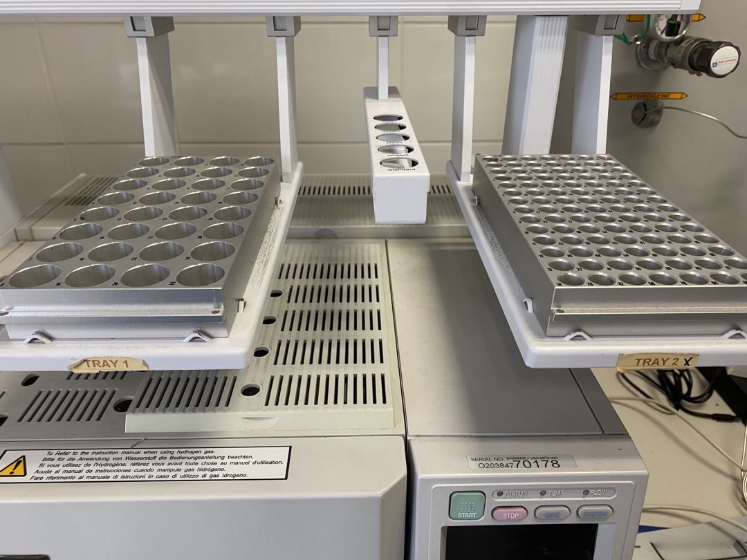 Système de chromatographie GCMS-QP2010S Shimadzu pour analyses environnementales