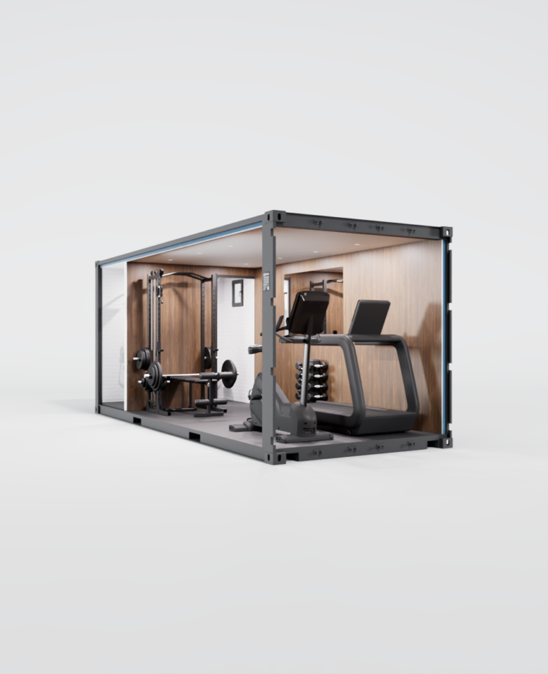 Conteneur Salle de sport mobile, compacte et durable - Cargo Gym? 20_1