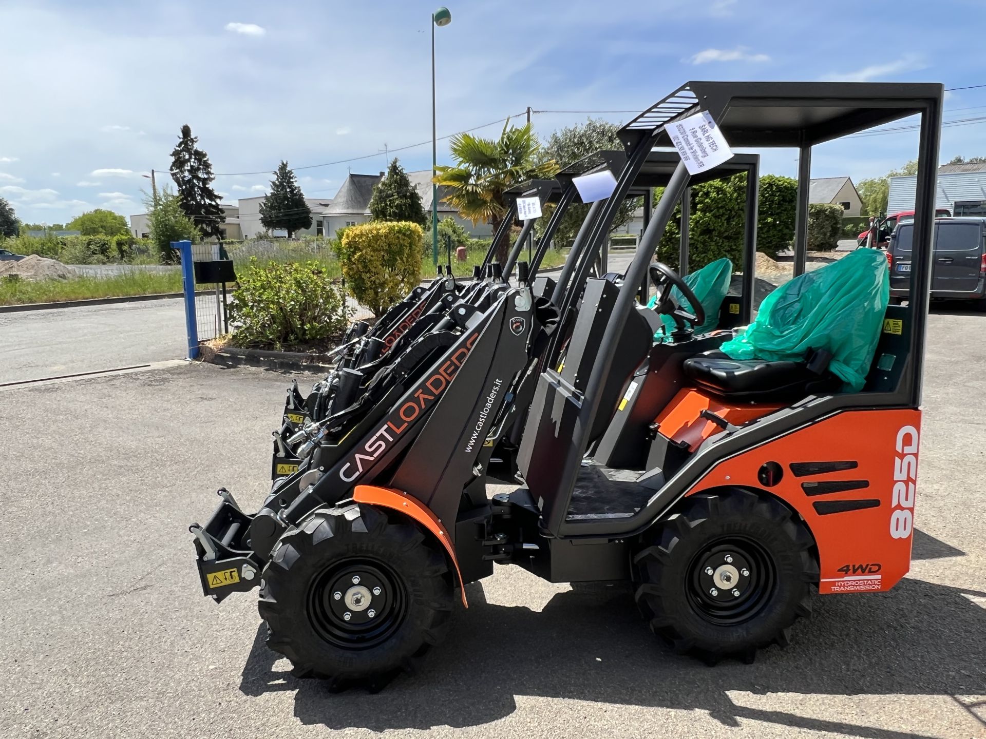 Machine agricole avec moteur Kubota D1105 25 cv