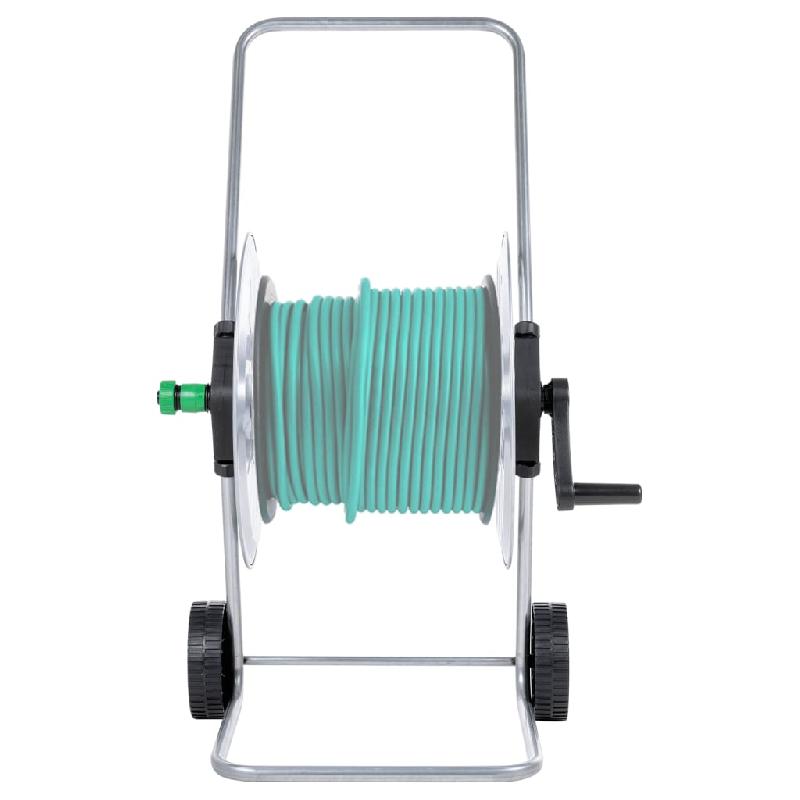 Vidaxl chariot pour enrouleur de tuyau de 80 m 1/2