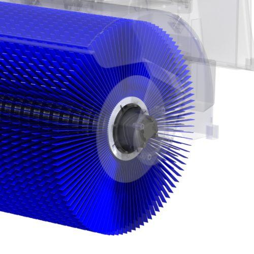 Balayeuse coudée SA - nettoyage de grandes surfaces et chaussées industrielles - angle ±30° - modèles SA 155, SA 180, SA 210, SA 220, SA 240, SA 260_1