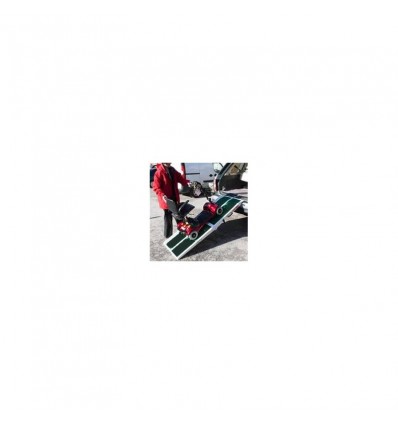Rampes démontables pour scooter et fauteuil roulant - fibre de verre - capacité 300 kg_1