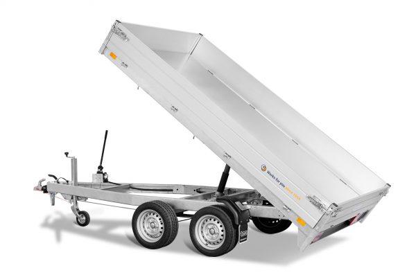 Remorque benne - 3,06 X 1,70M - 2700 KG - SARIS K1 306 170 2700 2_1