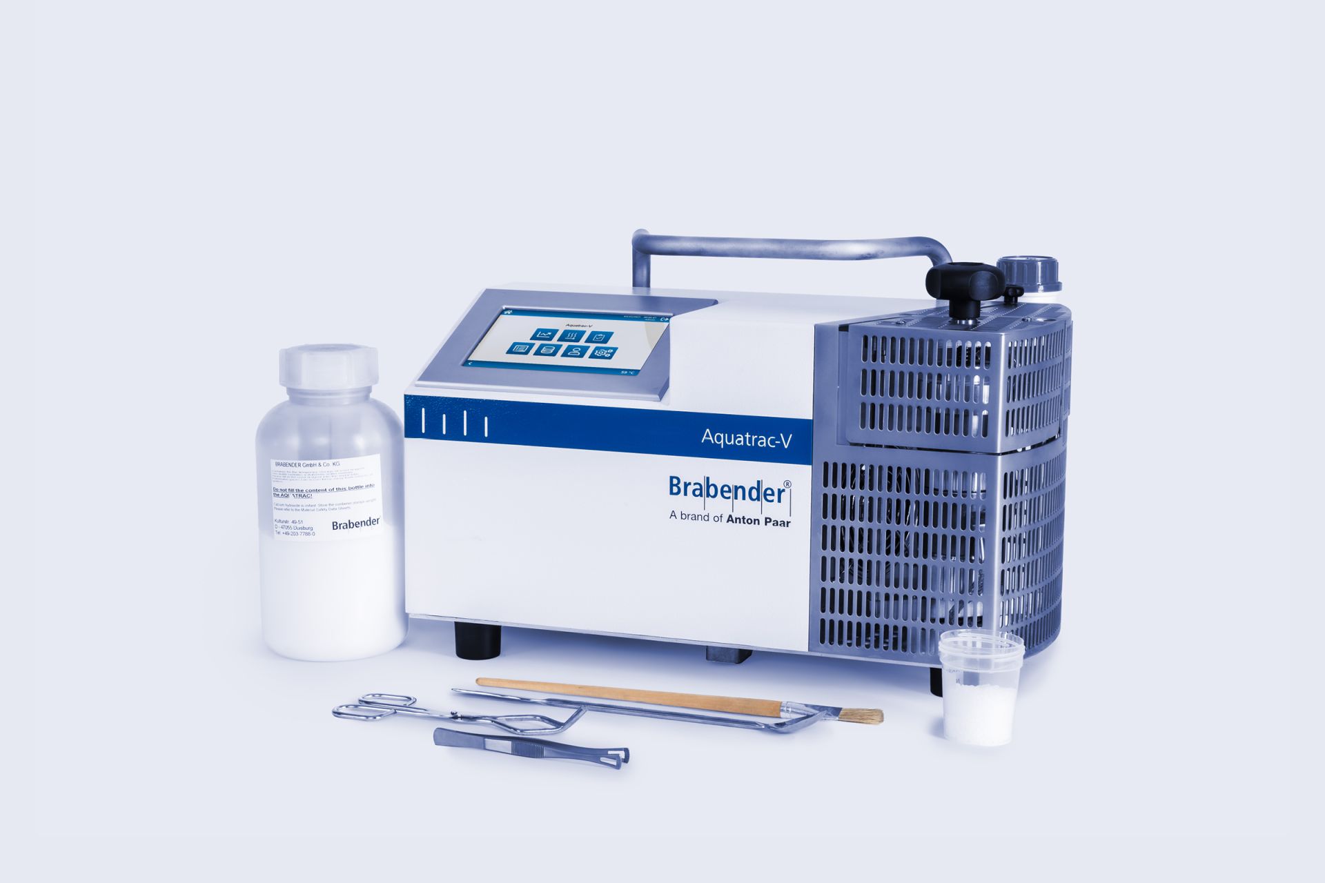 Analyseur d'humidité sélectif à l'eau : Brabender Aquatrac-V_1