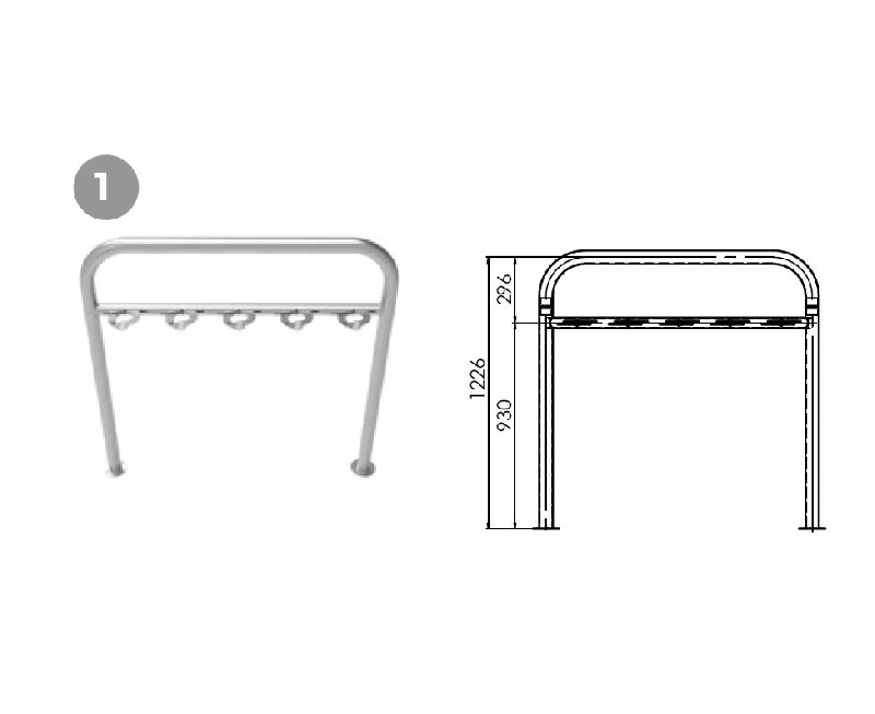 Arceau trottinettes Inox_1