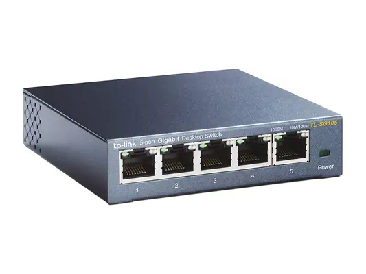 TP-Link TL-SG105 Non-géré Gigabit Ethernet (10/100/1000) Noir_1