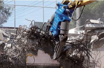 Cisaille de démolition pour les structures en béton armé  - Okada - TS WB_1