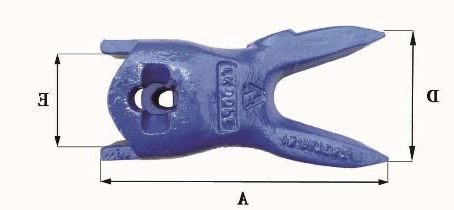 Dents de godet Fastkey FK2 DPE - Références FK2 DPE - Poids 1.6 Kg - Dimensions multiples_1