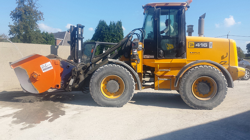 Godets malaxeurs DisCri GM 2000 - pour pelles et chargeurs - volumes de 800, 1450, 2000 L_1