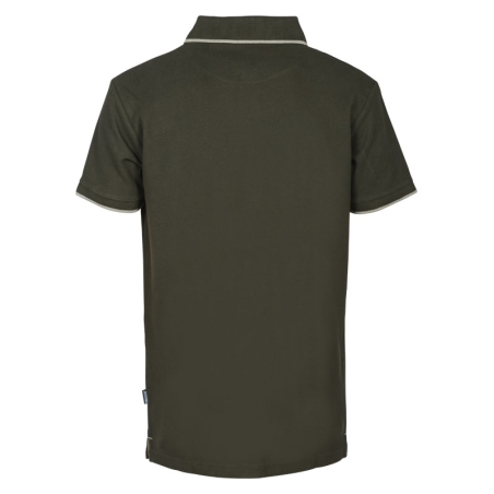 Polo de chasse brodé 100% coton piqué 240 g/m² - Manches courtes - Percussion 1599_1