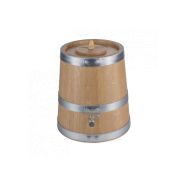 V10 vinaigrier - tonneau en bois de chêne Allary - 10L avec robinet et finition artisanale_1