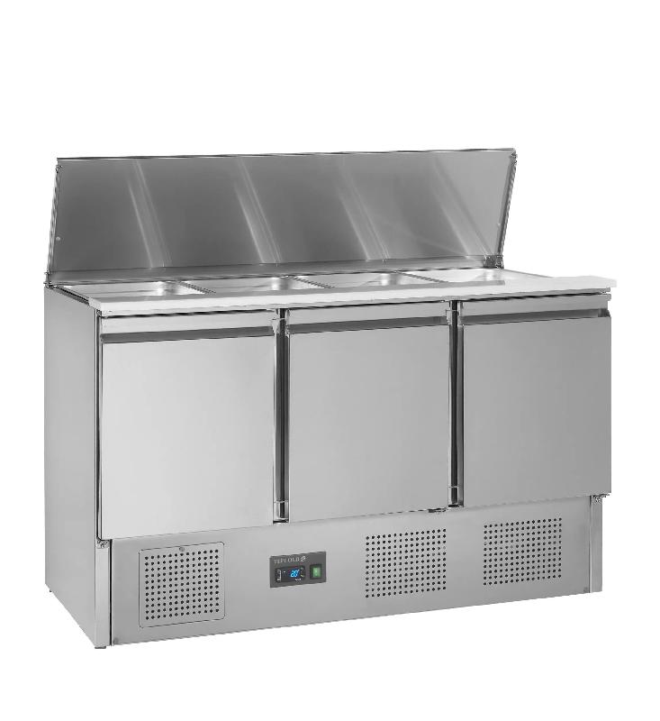 Comptoir pour saladette GN1/1 SA1365 L1365mm 16487 TEFCOLD_1