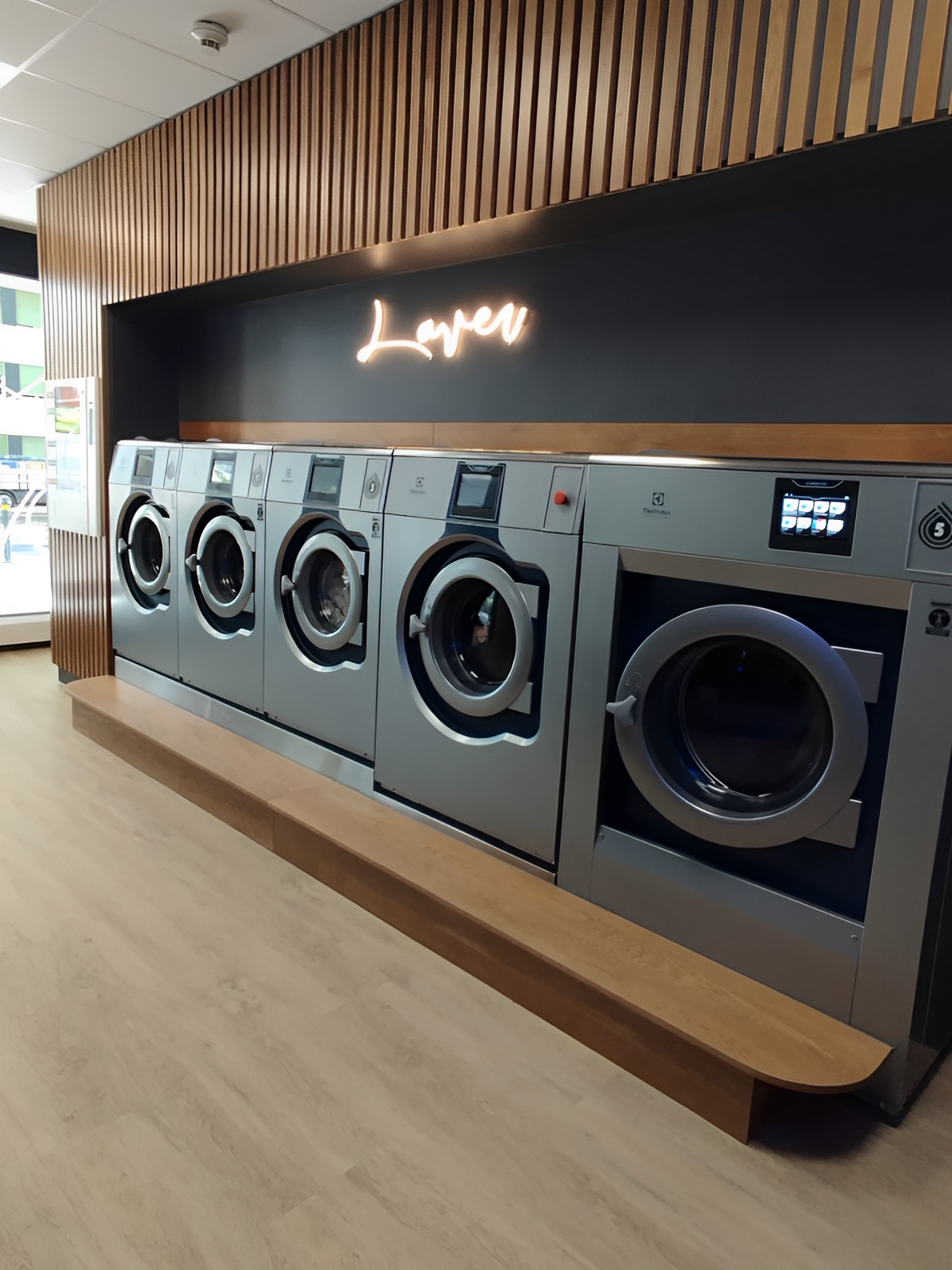 Laverie en libre service configuration personnalisable