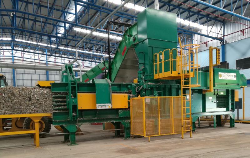 Mac 108L/1 - Presse à balles pour tous types de déchets - Macpresse_1