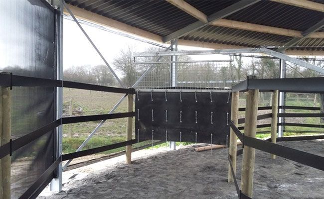 Marcheur pour chevaux version Premium - Structure en IPE acier - 5 mètres de large_1