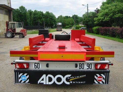 Remorque porte benne multibenne 18,5t (2 essieux centraux)_1