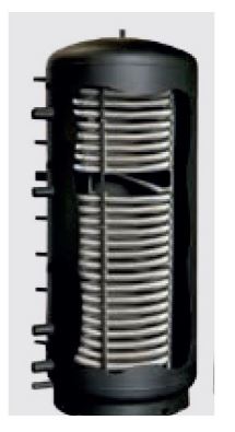 Ballon Tampon Isolé 2000L - 1 échangeur Multi-Inox ECS - Galmet_1