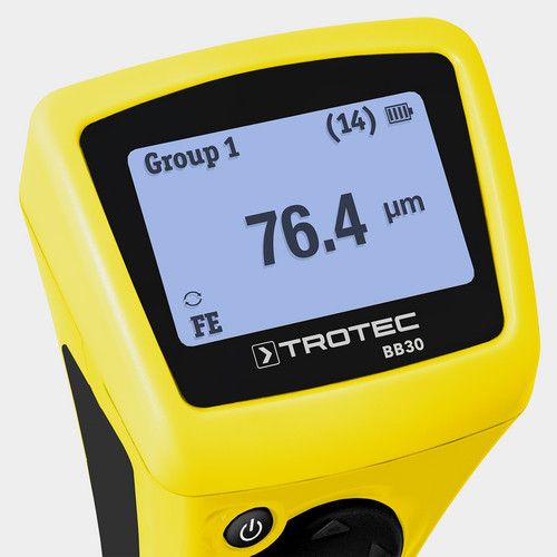 Testeur d'épaisseur BB30 - Trotec - mesure de peinture et revêtements - plage étendue de 0 à 2 000 µm_1