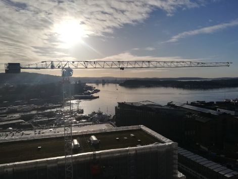 Ctt 182-8 flat top grue à tour - terex - longueur max. De la flèche 213,3 ft / 65 m_1