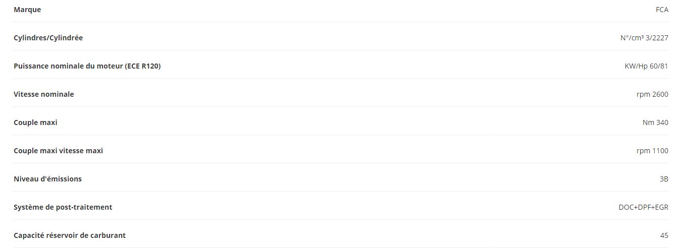 E100 - tracteur agricole - goldoni - poids 2325 kg_1