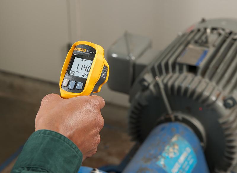 FLUKE-64-MAX - Thermomètre infrarouge multifonctions 20:1 - Résistant aux chutes de 3 mètres_1