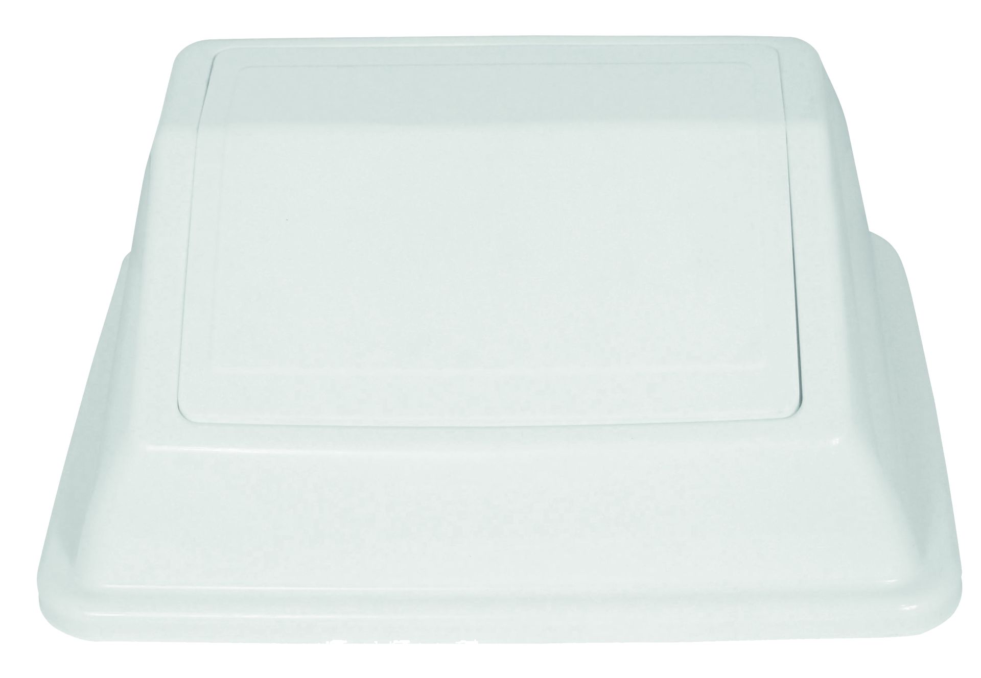 Couvercle basculant pour bac de tri 40L - gris ou blanc - dimensions 39.5x27.6x14.5 cm - polypropylène_1