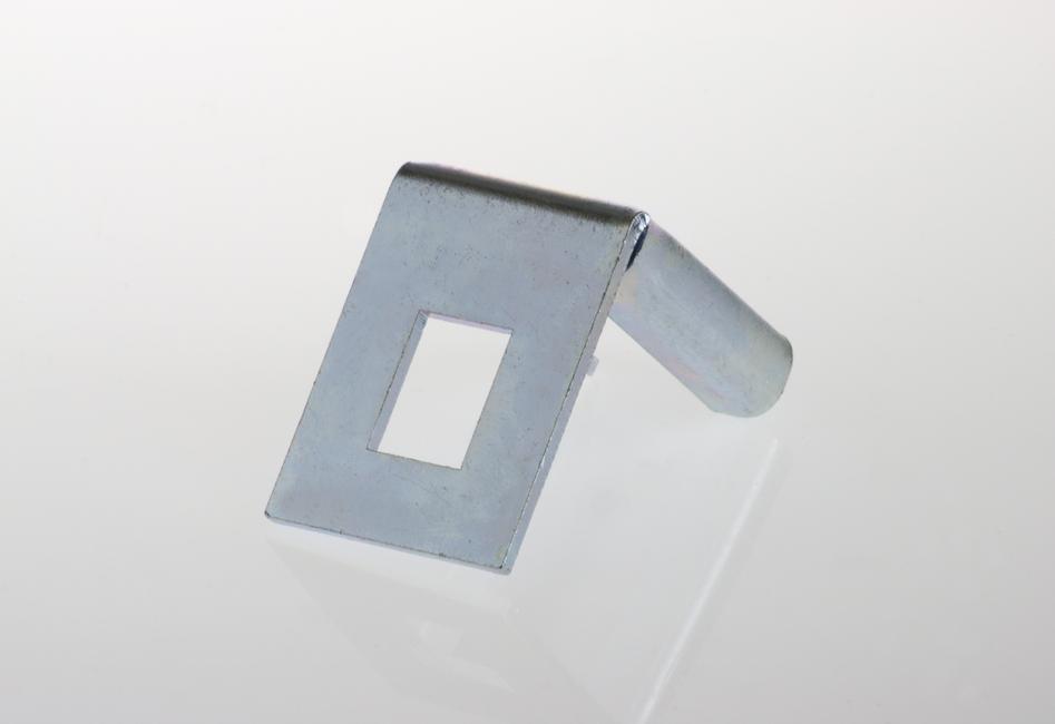 Fixation droite galvanisée pour grillage électro soudé - 62x132 mm - gri29_1