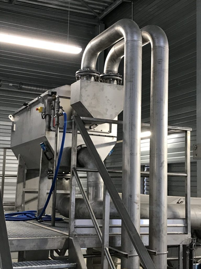 Rotec - Tamis rotatif à alimentation interne pour tamisage 1 mm à 6 mm - Débits jusqu'à 2420 m3/h_1