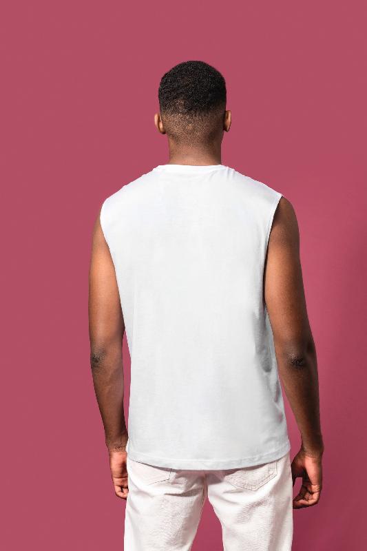 T-shirt sans manches écoresponsable homme - Kariban - Réf: K3022IC - 100% personnalisable - Coton en conversion biologique_1