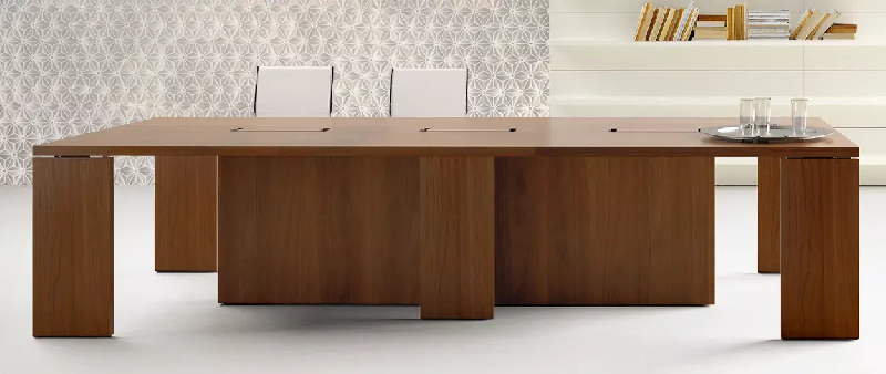 Table de réunion rectangulaire So Terra_1