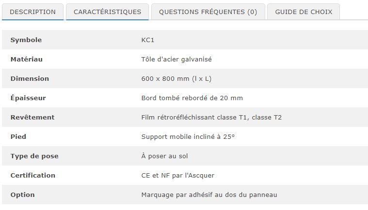 Panneau de chantier KC1 - circulation alternée - 29982 - 600 x 800 mm - rétroréfléchissant classe T1 ou T2_1