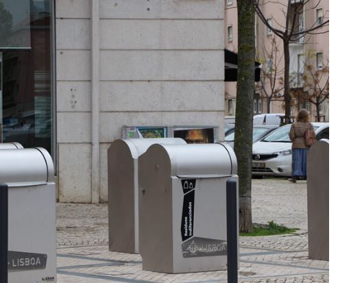 Colonne d'apport volontaire en acier inoxydable AISI 316 - MAX_1