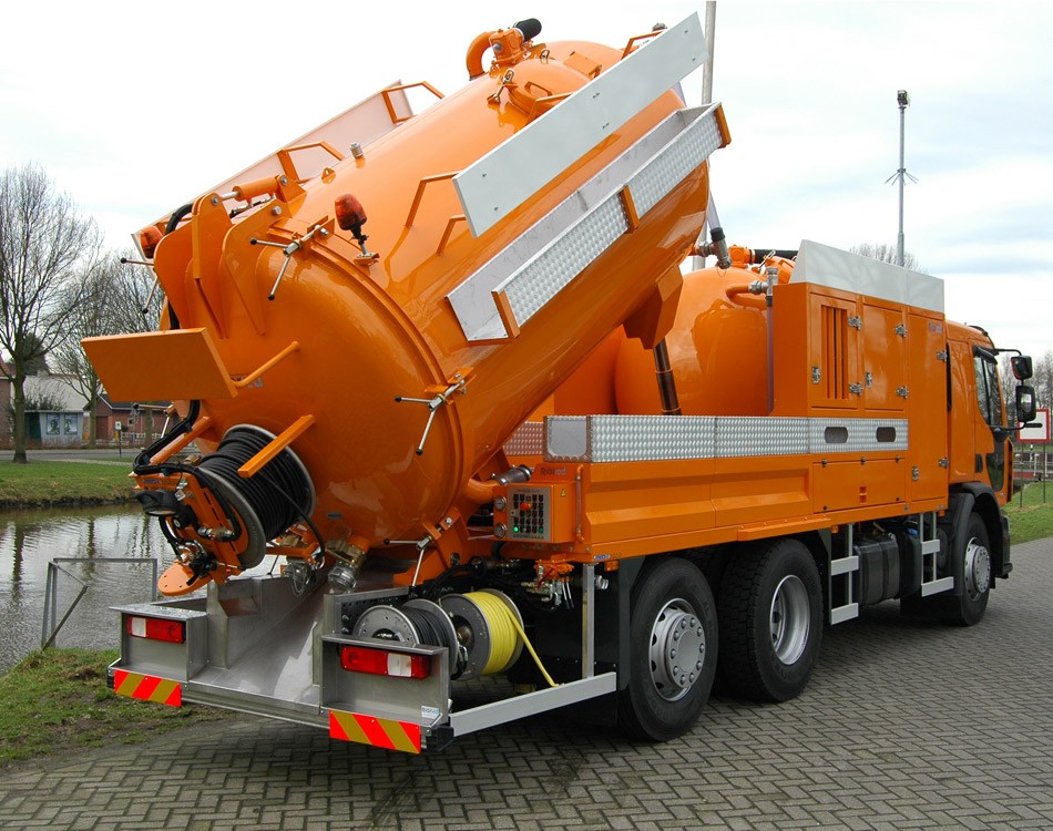 Combiné hydrocureur Renault Premium - 13000 litres - Pompe haute pression Speck P52 - Pompe à vide WPT 720_1