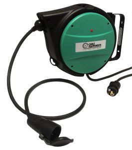 Enrouleur électrique à rappel automatique à ressort - 10 mètres - IP42 - P325 - Câble H07RN-F 3G2,5 mm²_1