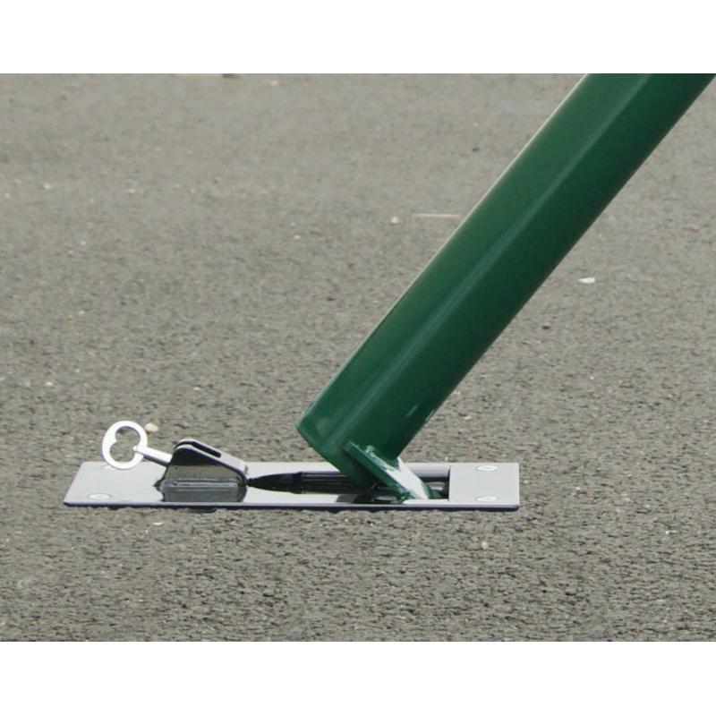 Potelet rabattable Solibloc boule - Réf : 206676.Gpro - robuste et sécurisé_1