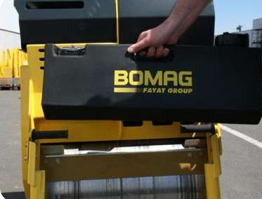 Rouleau monocylindre à guidage manuel BW 71 E - 2 Bomag - 710 mm - 3.4 Kw - 488 Kg_1