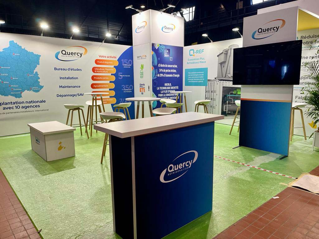 Stand modulaire et personnalisable en profilé aluminium - flexible et économique_1