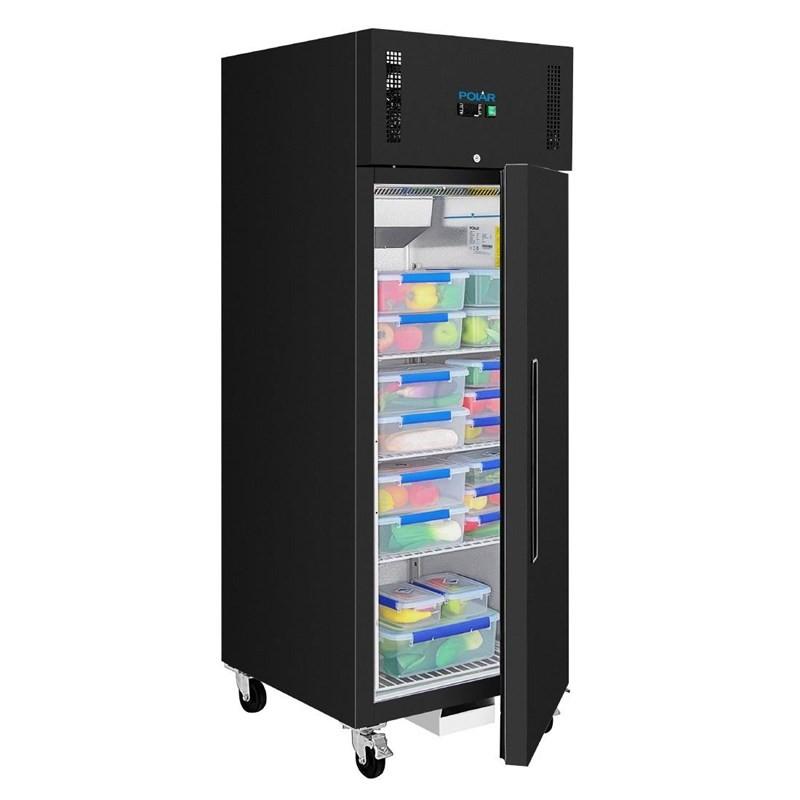 Armoire réfrigérée positive série G noire 537 L PG020 Polar_1