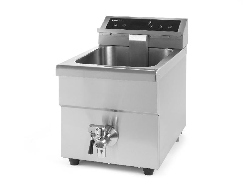 Friteuse à induction avec robinet de vidange 8L 230V HENDI_1
