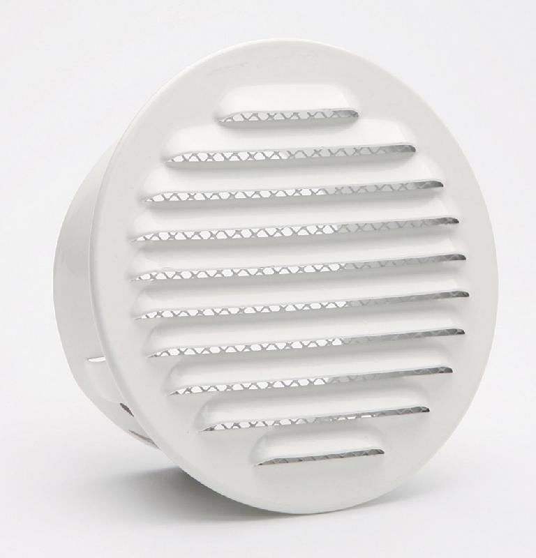 Grille d'aération aluminium laqué diam.12.5 cm_1