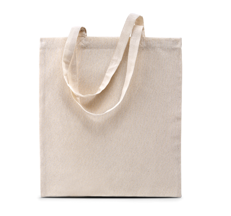 Sac shopping en coton biologique - Kimood KI0288 - Anses 70 cm - 130 g/m²_1