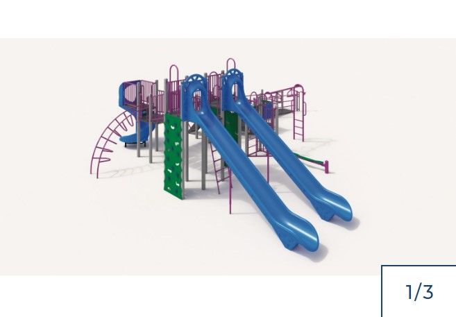 Structure de jeu combinée pour enfants de 5 à 12 ans - hauteur de chute 343 cm - Pzp-h-1300 - Go-Elan - capacité 120 enfants_1