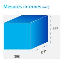 Casiers intelligents de conciliation pour colis légèrement plus grands - Kuik - réf Porte H40_2